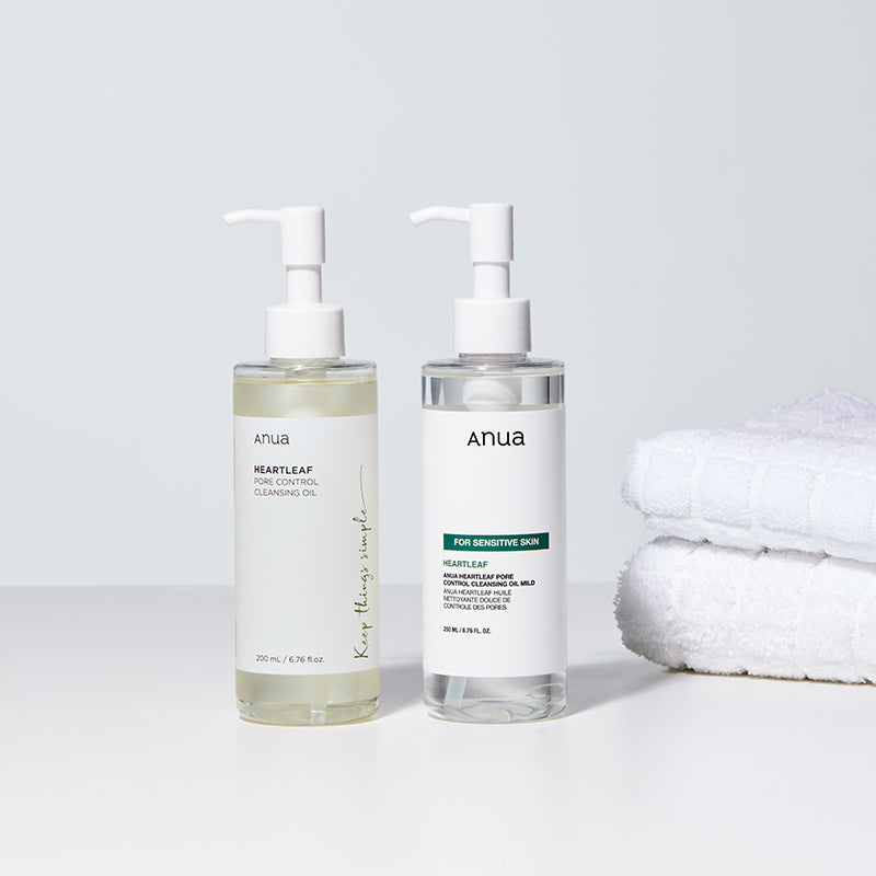 Huile démaquillante purifiante Heartleaf Pore Control (douce)