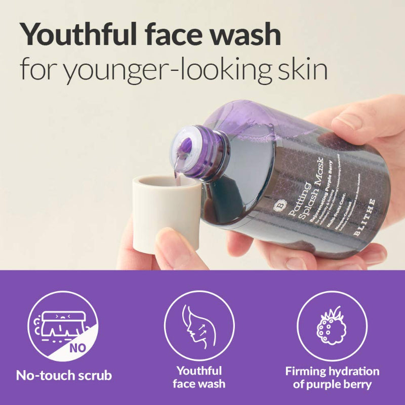 Patting Splash Mask Rejuvenating Purple Berry
