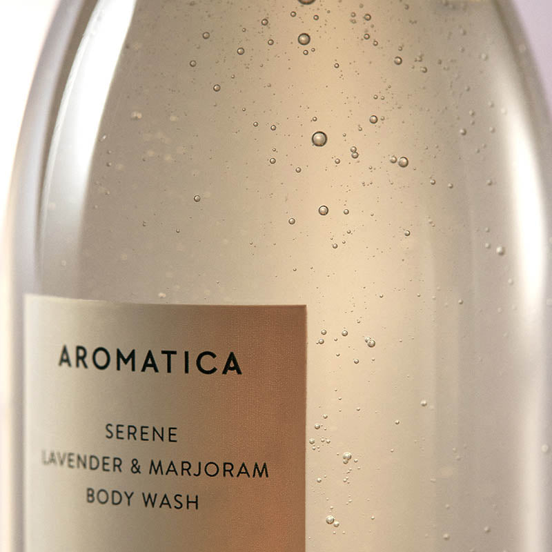 Gel douche apaisant lavande et marjolaine