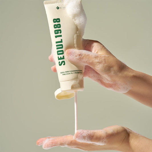 SEOUL 1988 Reinigingsschuim : Pine Cica 1% + Probiotica