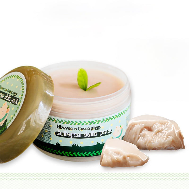 Masque gélifié au collagène Green Piggy