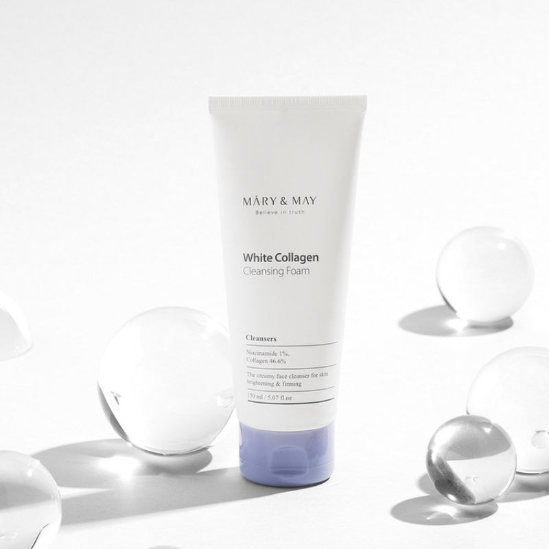 White Collagen Reinigungsschaum
