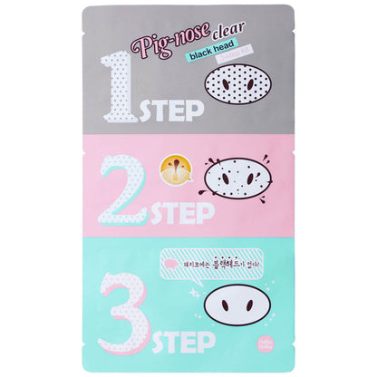 Pig Nose Clear Black Head 3-stappenkit