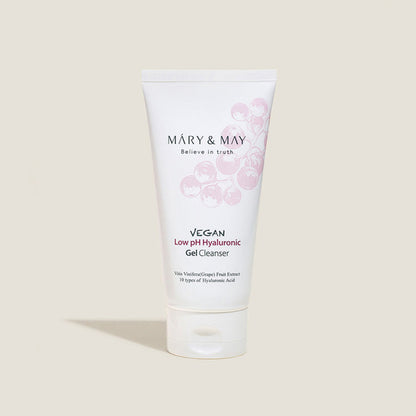 Nettoyant gel végane à pH doux à l'acide hyaluronique