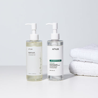 Huile démaquillante purifiante Heartleaf Pore Control (douce)