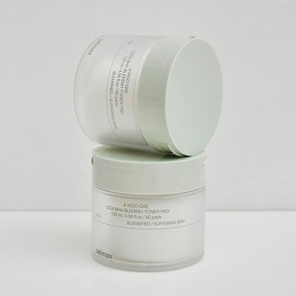 Ji Woo Gae Cica BHA Blemish Toner Pad