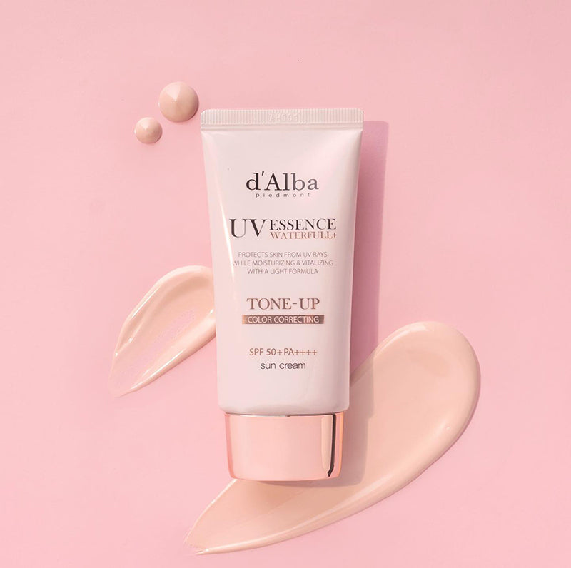 Waterfall Tone-Up Sun Cream (Roze)