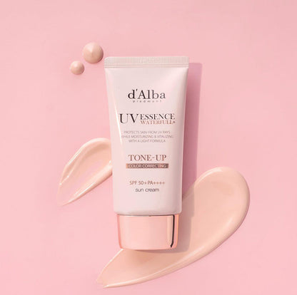 Waterfall Tone-Up Sun Cream (Roze)