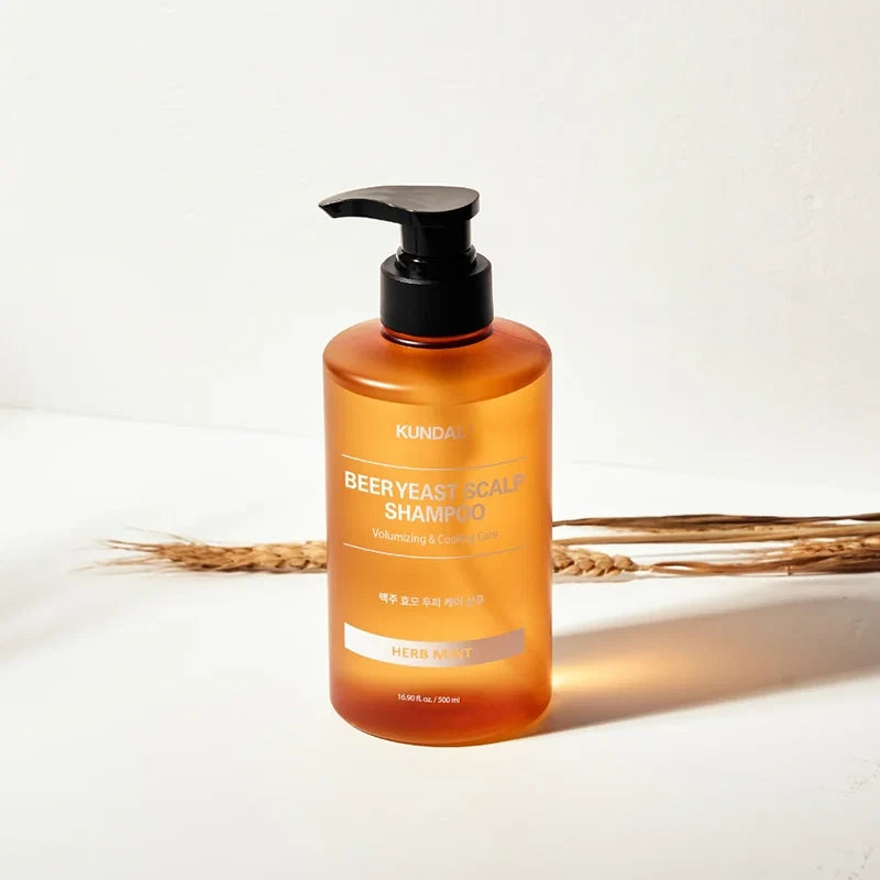 Shampoing au cuir chevelu à la levure de bière