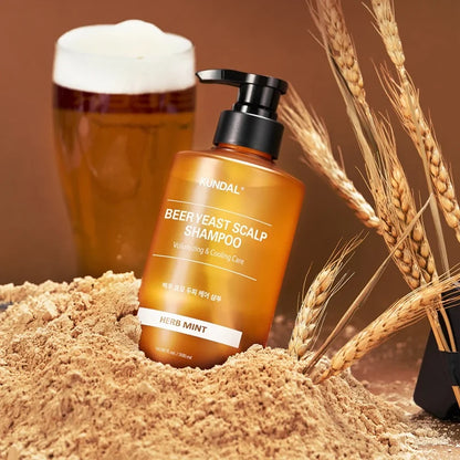 Shampoing au cuir chevelu à la levure de bière