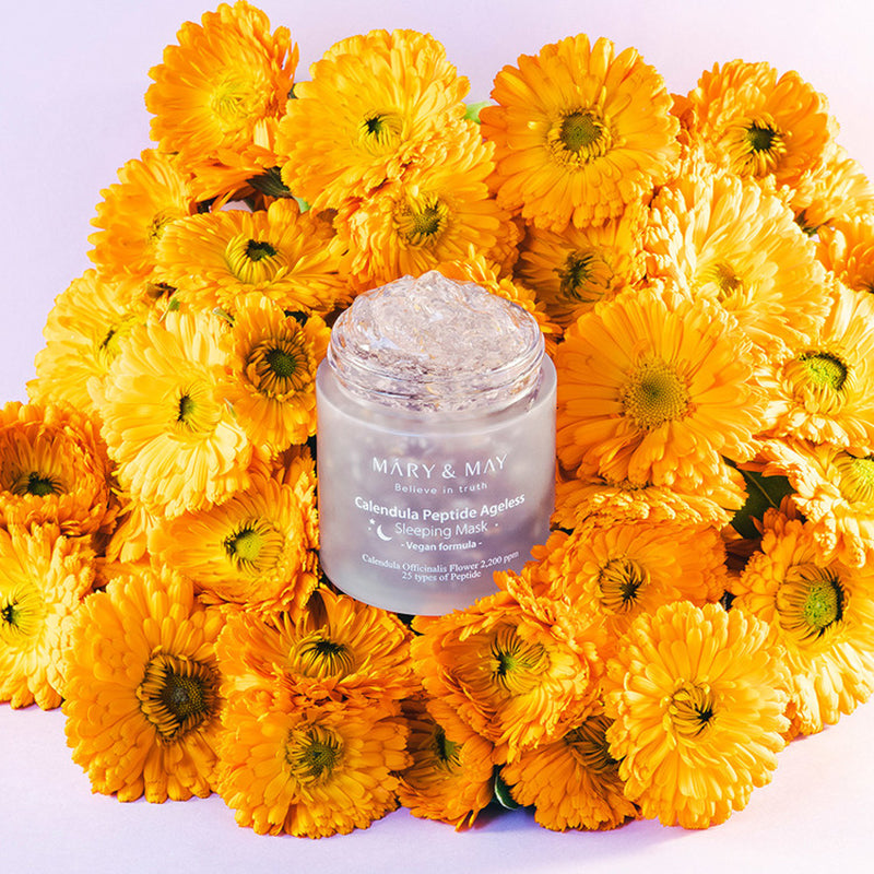Calendula-Peptid-Anti-Aging-Schlafmaske