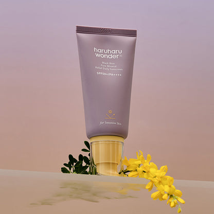 Black Rice Pure Mineral Relief Daily Sunscreen SPF50+ PA++++