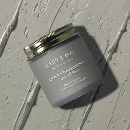 Masque apaisant à rincer au Cica et à l'arbre à thé