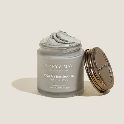 Masque apaisant à rincer au Cica et à l'arbre à thé