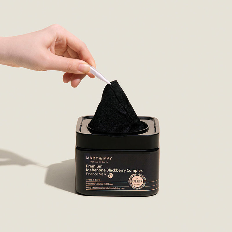 Masque essence complexe Premium Idébénone et Mûre