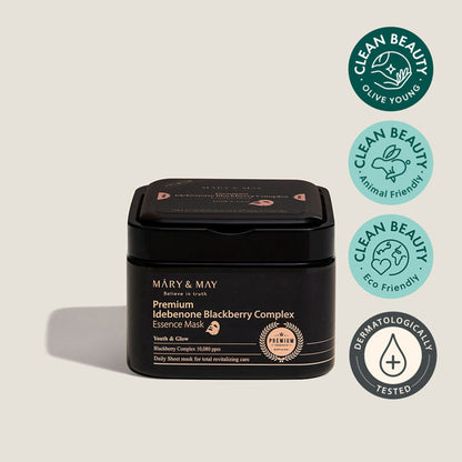 Masque essence complexe Premium Idébénone et Mûre