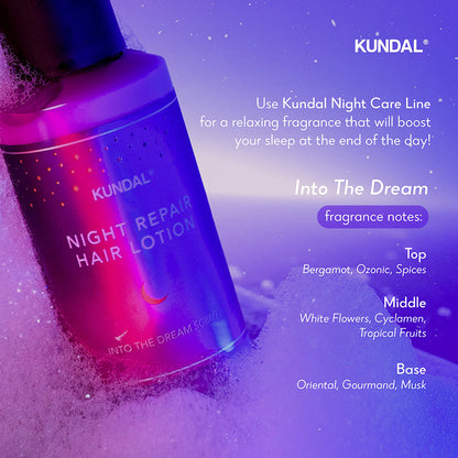 Lotion capillaire réparatrice de nuit