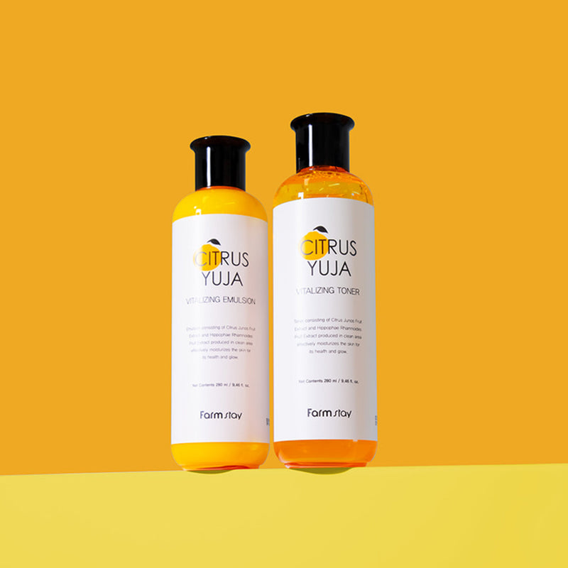 Toner revitalisant au Yuja et aux agrumes