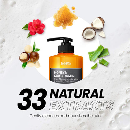 Honey & Macadamia Body Wash