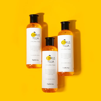 Toner revitalisant au Yuja et aux agrumes