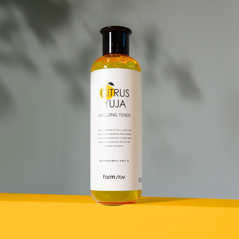 Toner revitalisant au Yuja et aux agrumes