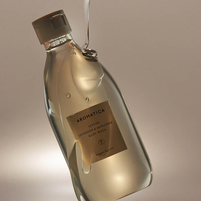 Gel douche apaisant lavande et marjolaine