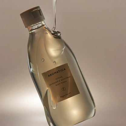 Gel douche apaisant lavande et marjolaine