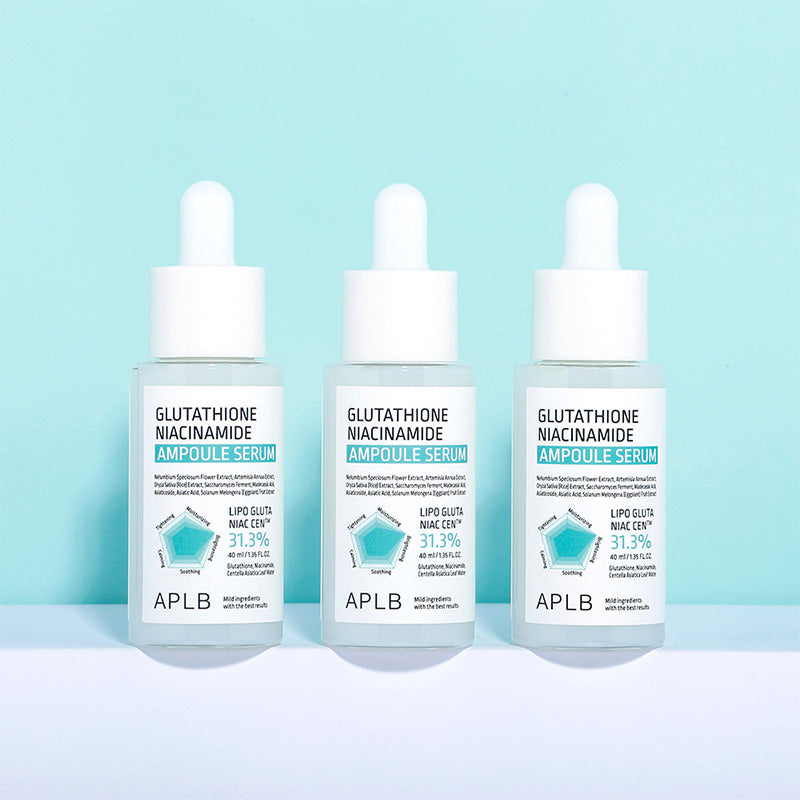 Sérum ampoule au glutathion et à la niacinamide