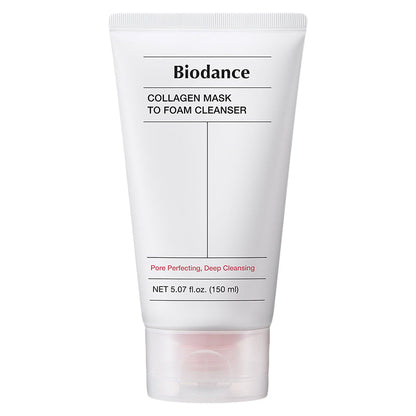Collagen Mask To Foam Cleanser