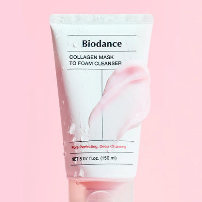 Collagen Mask To Foam Cleanser