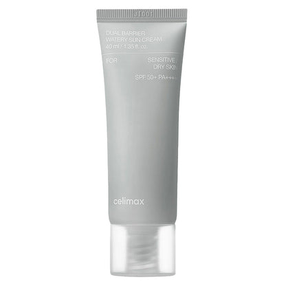 Crème solaire aqueuse à double barrière