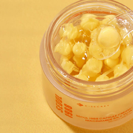 SEOUL 1988 Capsule Cream : Niacinamide 5% + Yuja