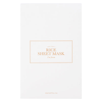 I'm From Rice Sheet Mask