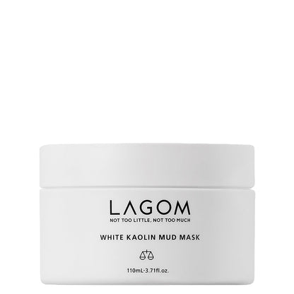 Weiße Kaolin-Schlammmaske