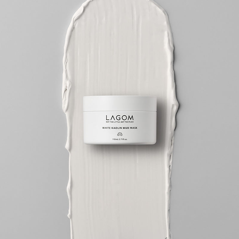 Weiße Kaolin-Schlammmaske