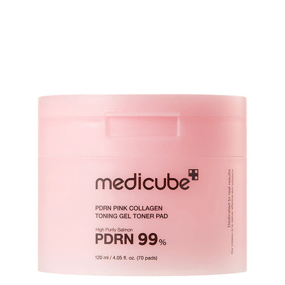Medicube PDRN Pink Collagen Toning Gel Toner Pad