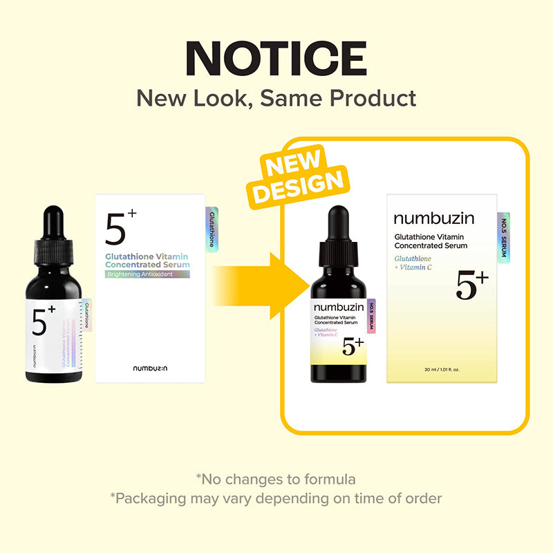 Nr. 5+ Glutathion Vitamin Konzentriertes Serum