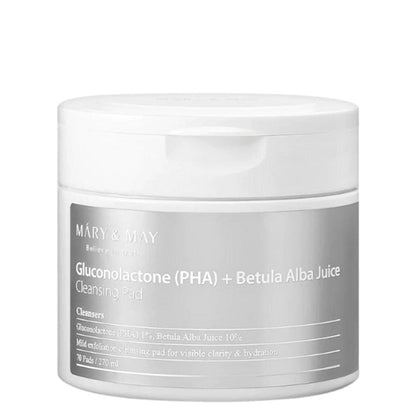 Gluconolactone (PHA) + Betula Alba Juice Cleansing Pad