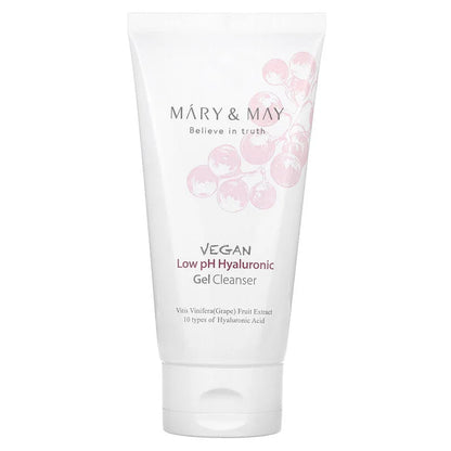 Nettoyant gel végane à pH doux à l'acide hyaluronique
