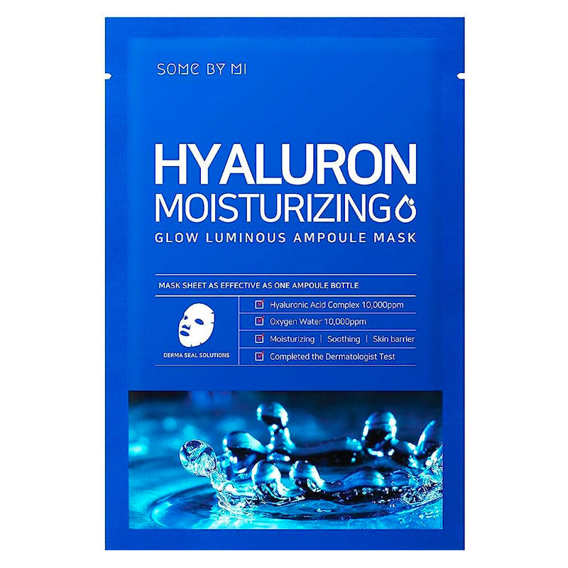 Hyaluron Feuchtigkeitsspendende Glow-Ampullen-Maske