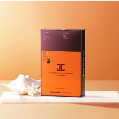 Real Water Brightening Black Mask Sheet