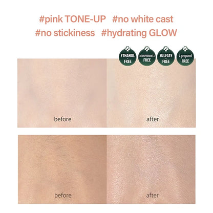 Waterfall Tone-Up Sun Cream (Roze)