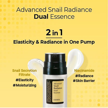 Essence double éclat à la bave d'escargot avancée