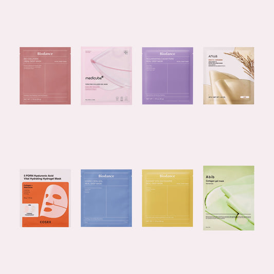 Glass Skin Gel Mask 8-Pack by Yeori Skincare