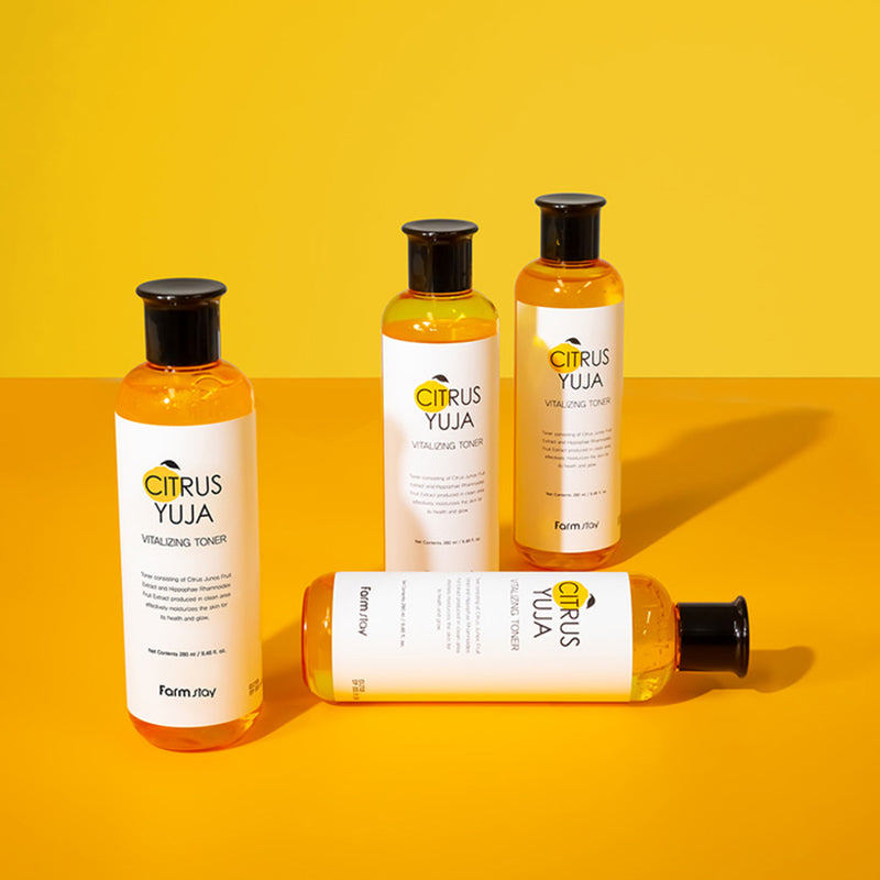 Toner revitalisant au Yuja et aux agrumes
