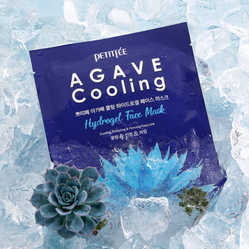 Masque visage hydrogel rafraîchissant à l'AGAVE