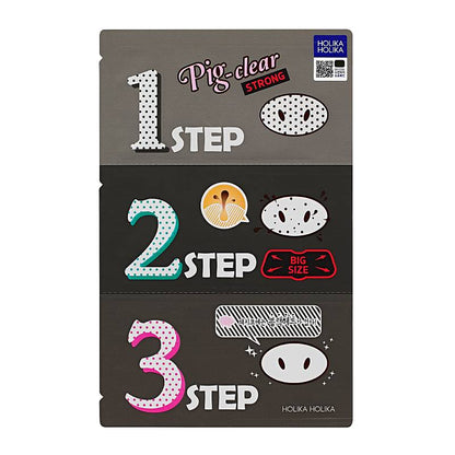 Pig Nose Clear Black Head 3-stappenkit