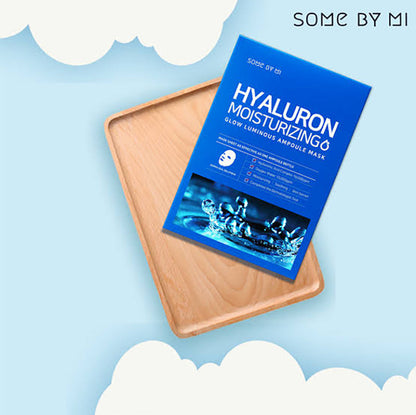 Hyaluron Feuchtigkeitsspendende Glow-Ampullen-Maske
