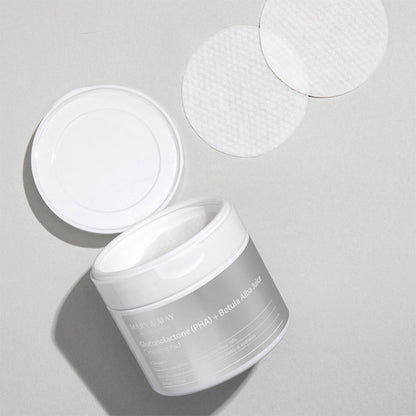 Gluconolactone (PHA) + Betula Alba Juice Cleansing Pad